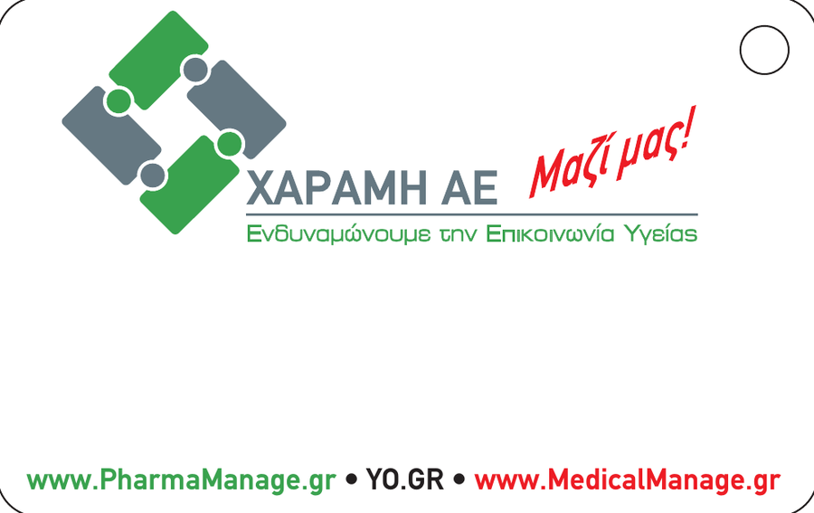 Κάρτα ΧΑΡΑΜΗ ΑΕ — μπροστά